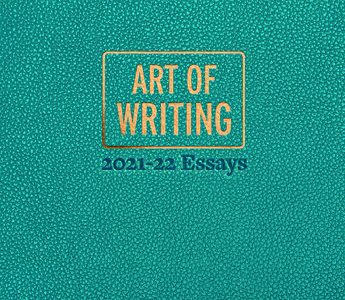 Art of Writing Student Writing Anthology 2021-22 Cover