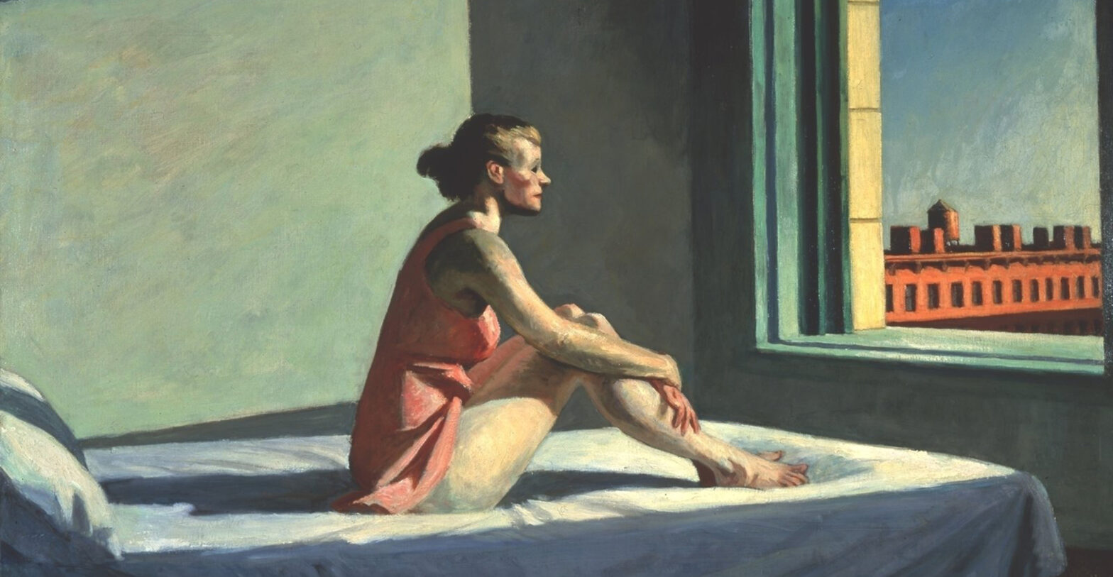 Edward Hopper, Morning Son, oil on canvas, 1954