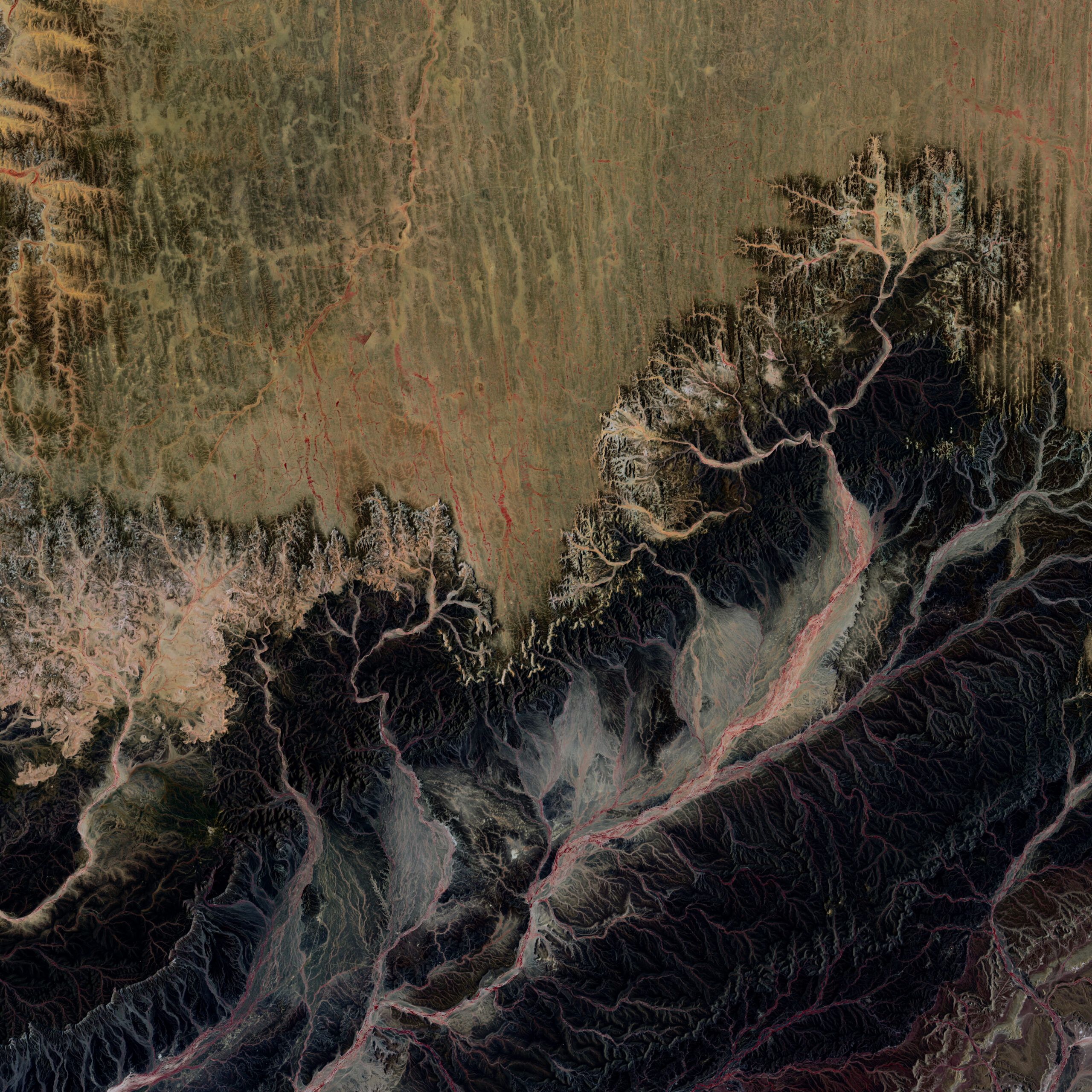 Sahara River Basins, USGS